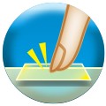 画面をキズやホコリからしっかり保護 画面をキズやホコリからしっかり保護