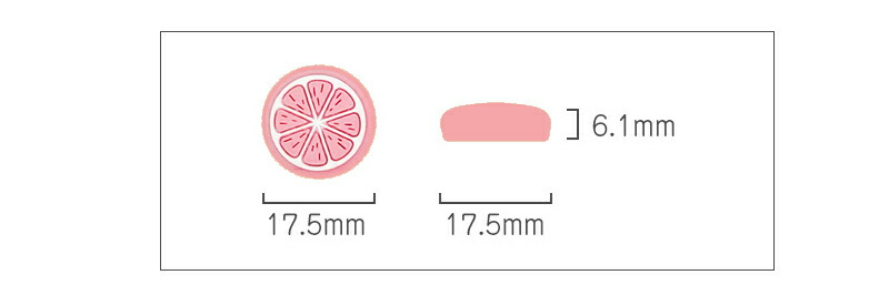 Nintendo Switch 有機ELモデル Switch Lite対応 アナログスティックカバー みかん 果物 柑橘 ミカン 蜜柑 ピンク オレンジ 各色2個 4個セット｜elect-shop｜05