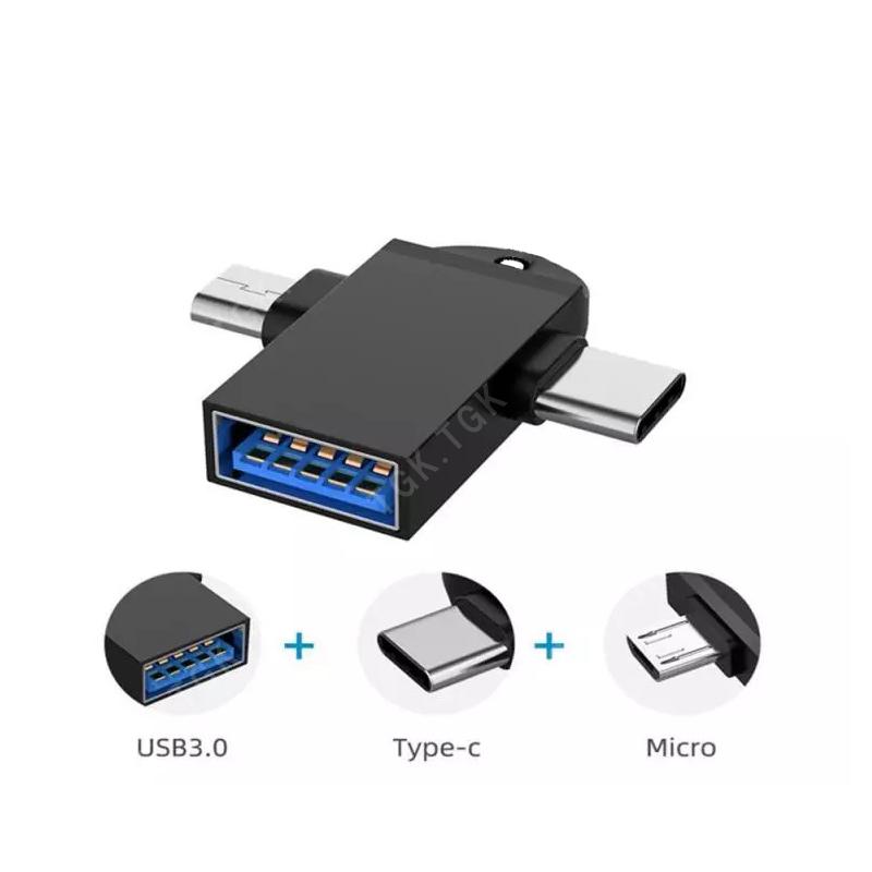 Type-C/Micro to USB USB/Type-C 変換アダプター 2in1 タイプC アダプタ OTG USB変換アダプタ Type-C/Micro対応 OTG機能 データ転送 USBメモリ接続｜elect-shop｜05
