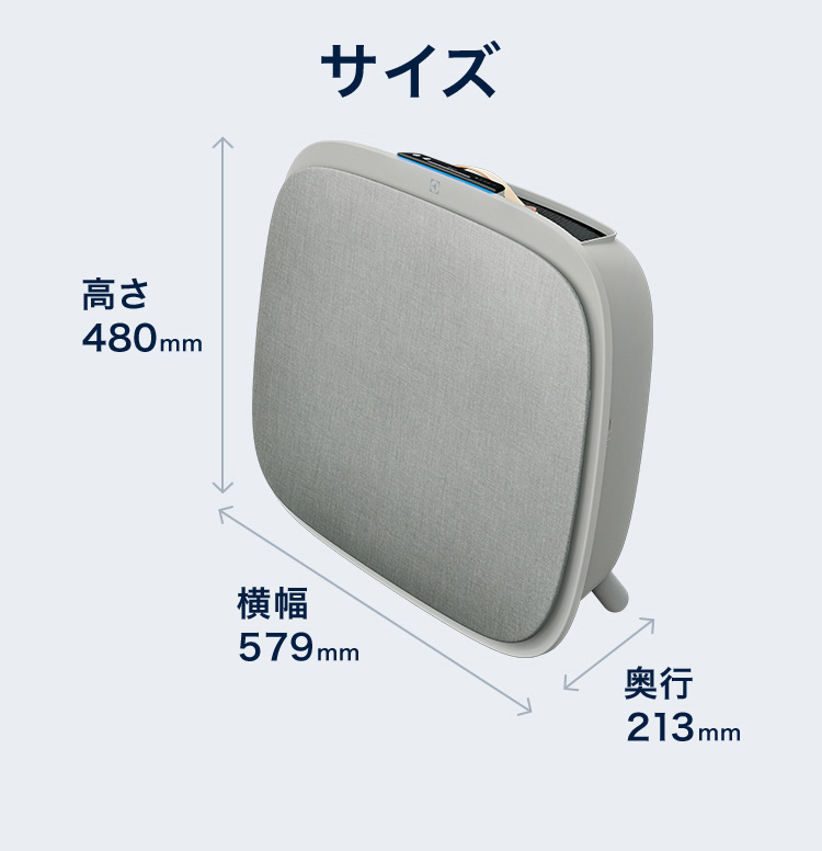 公式 限定特典 エレクトロラックス 空気清浄機 WELL A7 25畳 寝室用 ...