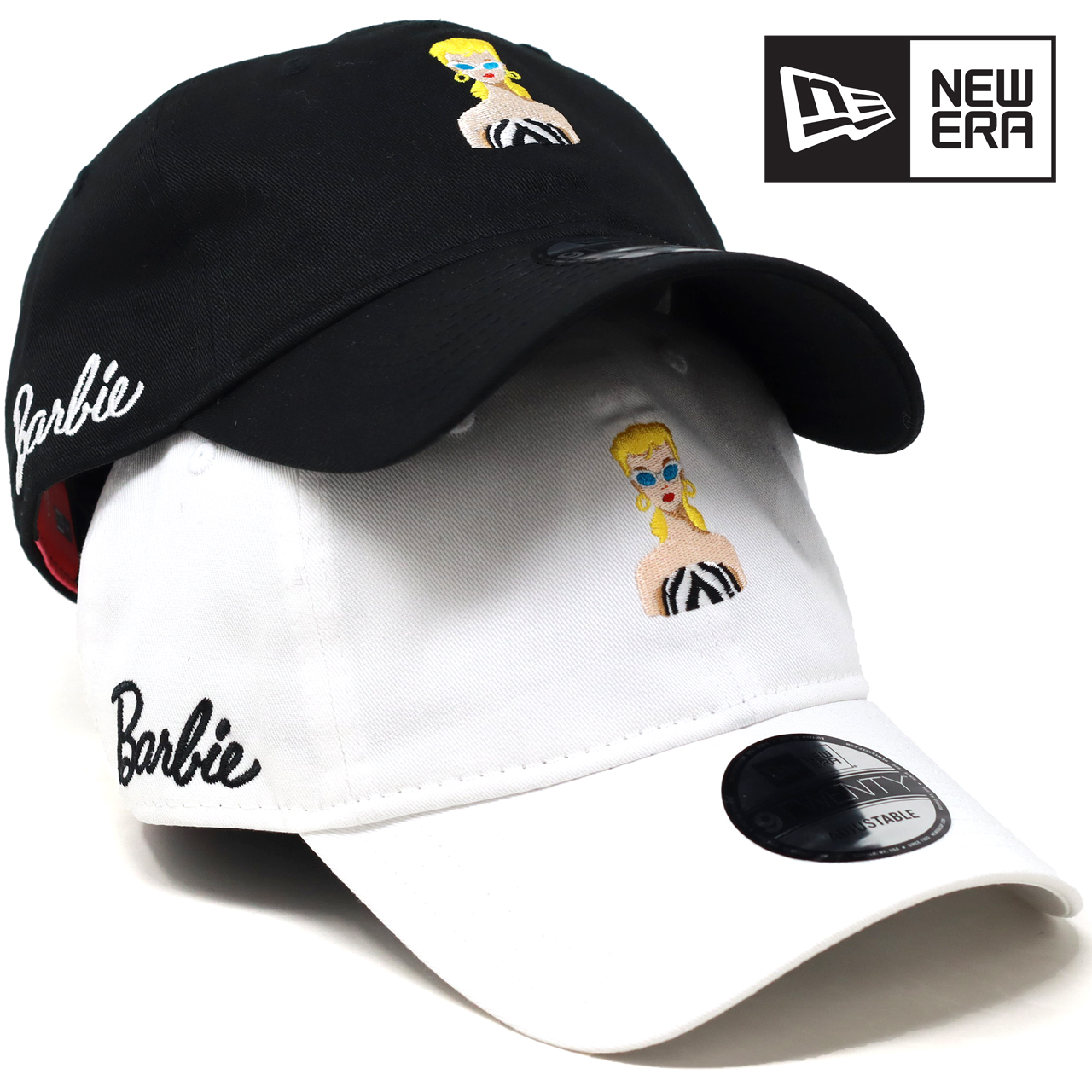 NEW ERA（ニューエラ） バービー ロゴ 刺しゅう NEWERA 9TWENTY Barbie