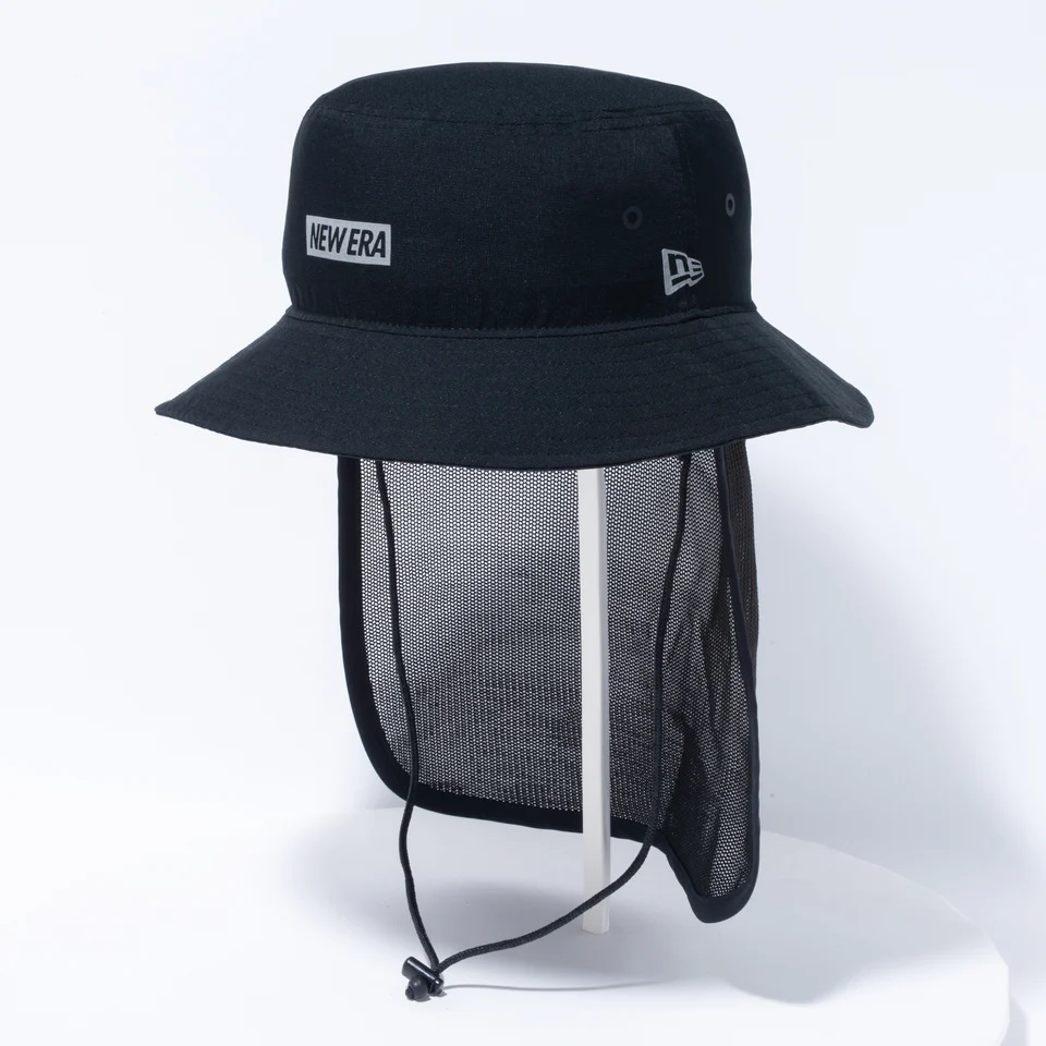 ニューエラ アウトドア  アドベンチャーライト サンシェード NEWERA Tech AIR COOL DOTS バケットハット 撥水 帽子 日よけ 紫外線対策 全2色｜elehelm-hatstore｜03