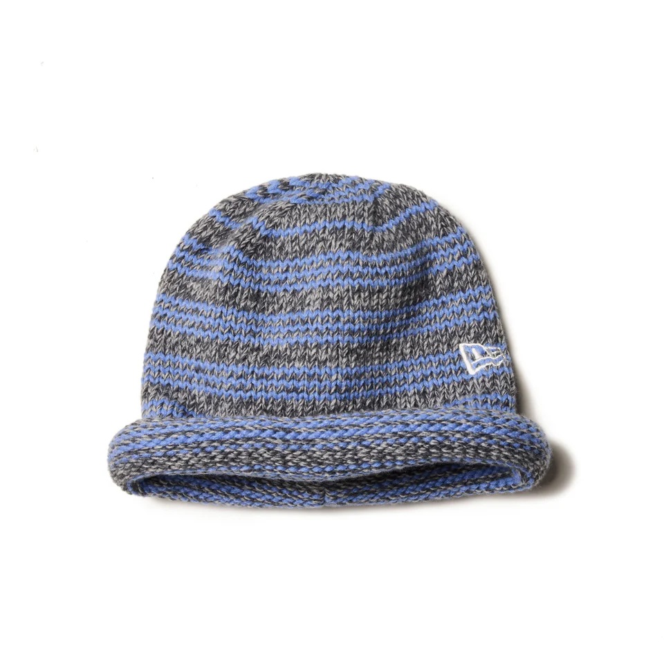 ニューエラ ロールニット レディース ニット帽 メンズ NEWERA Roll Knit グレーボーダー 秋冬 帽子 フィッシャーマンハット ニット  ボーダー 防寒 フリーサイズ : 1431209 : ELEHELM帽子通販専門店 - 通販 - Yahoo!ショッピング