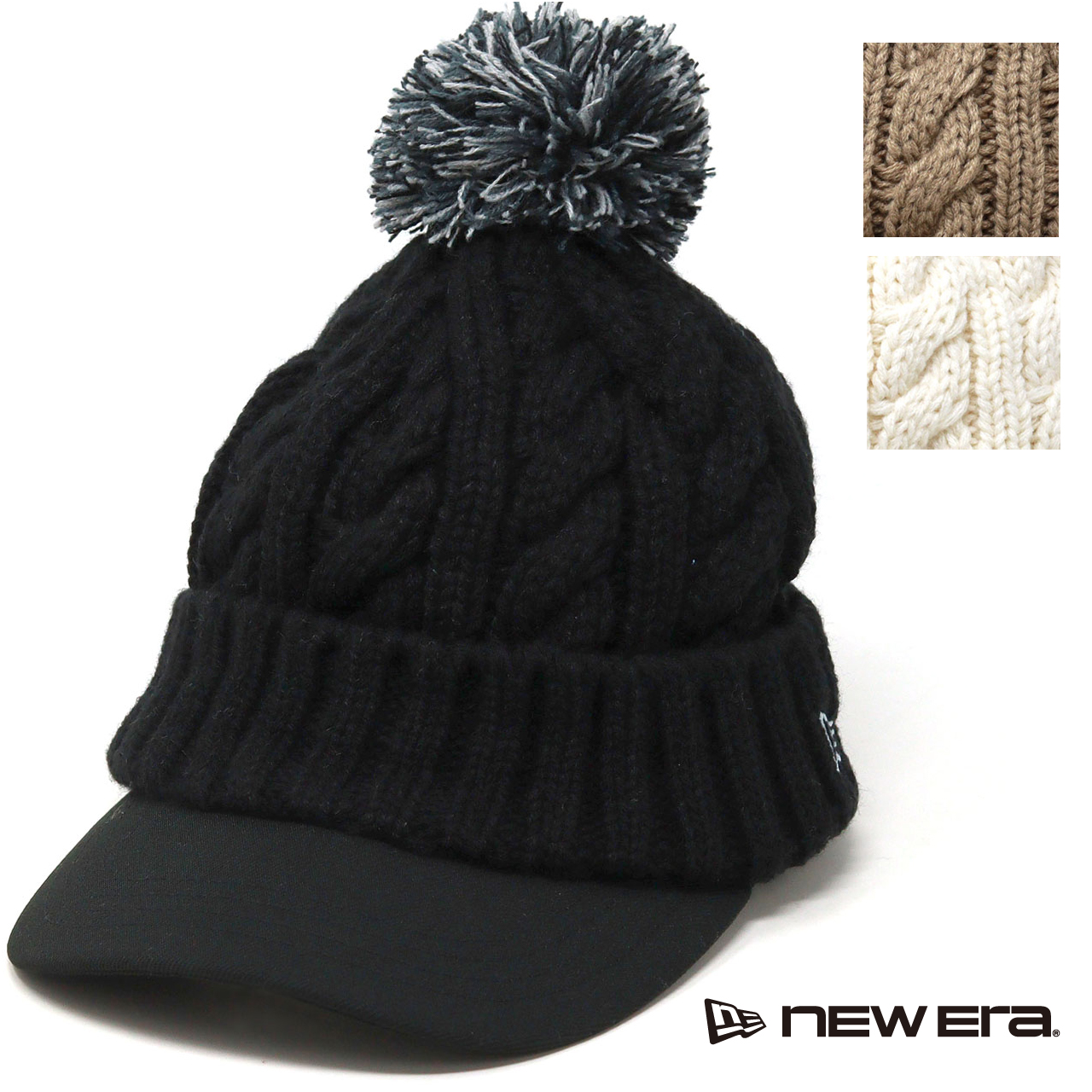 NEW ERA（ニューエラ） ニット帽 ポンポン レディース NEWERA Women's