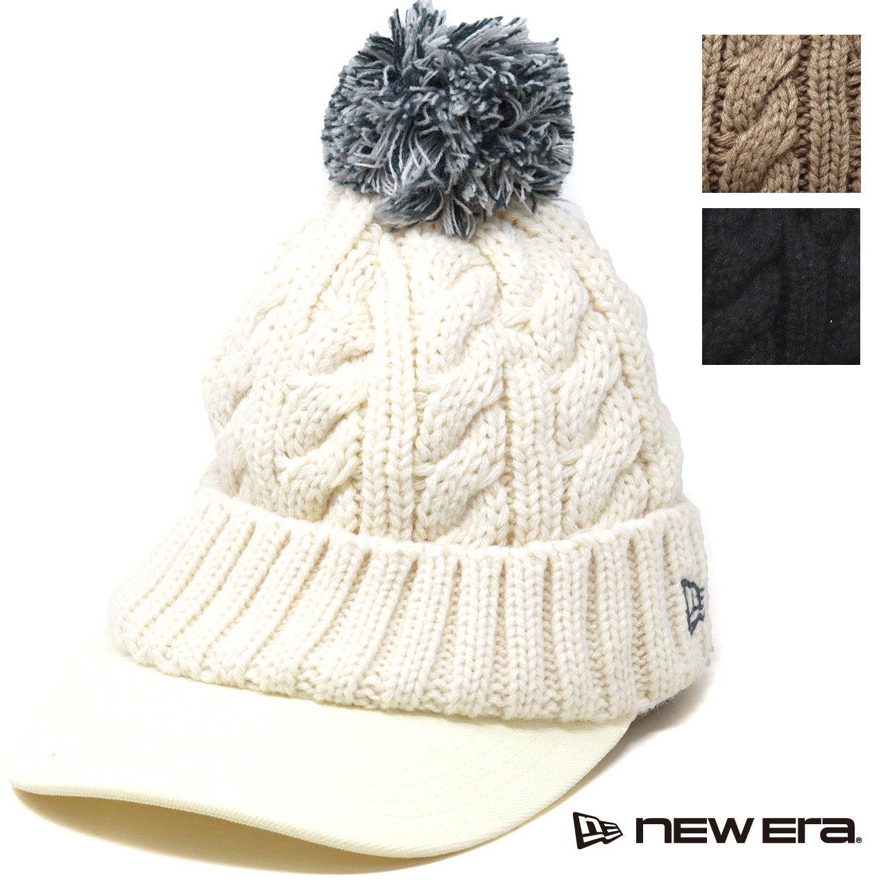 NEW ERA（ニューエラ） ニット帽 ポンポン レディース NEWERA Women's