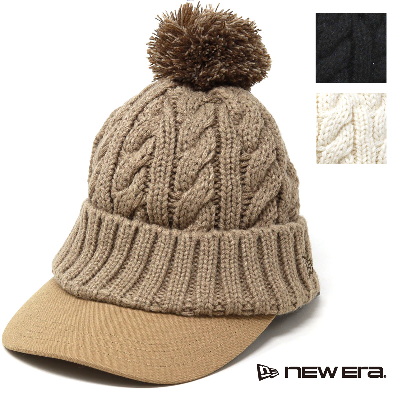 NEW ERA（ニューエラ） ニット帽 ポンポン レディース NEWERA Women's