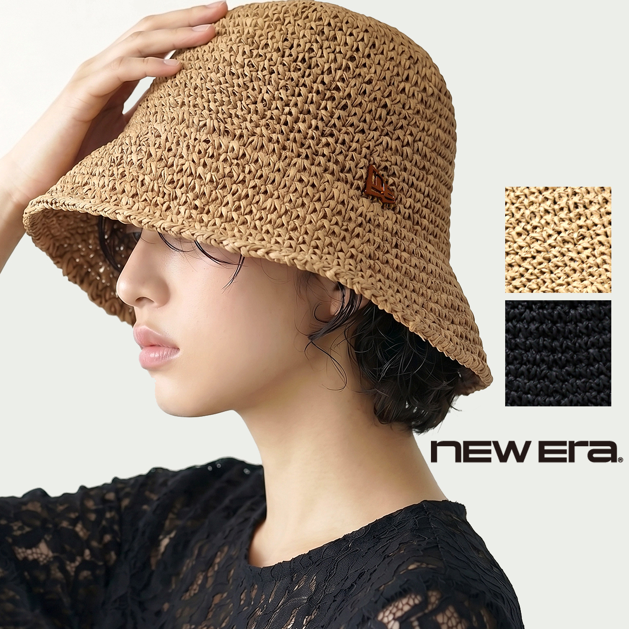 【出品2/19木まで】ソロイスト × NEW ERA ブリムハット 7 5/8 NEW ERA（ニューエラ） バケットハット メンズ レディース 帽子