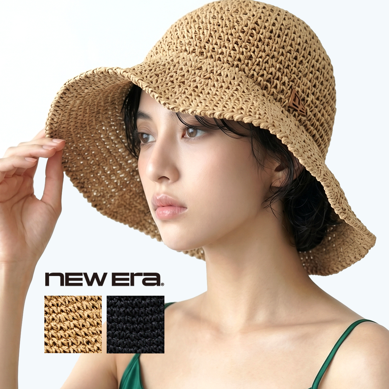 【美品】NEW ERA®×emmi ewcアドベンチャーハット NEW ERA（ニューエラ） アドベンチャー ハット メンズ レディース 帽子
