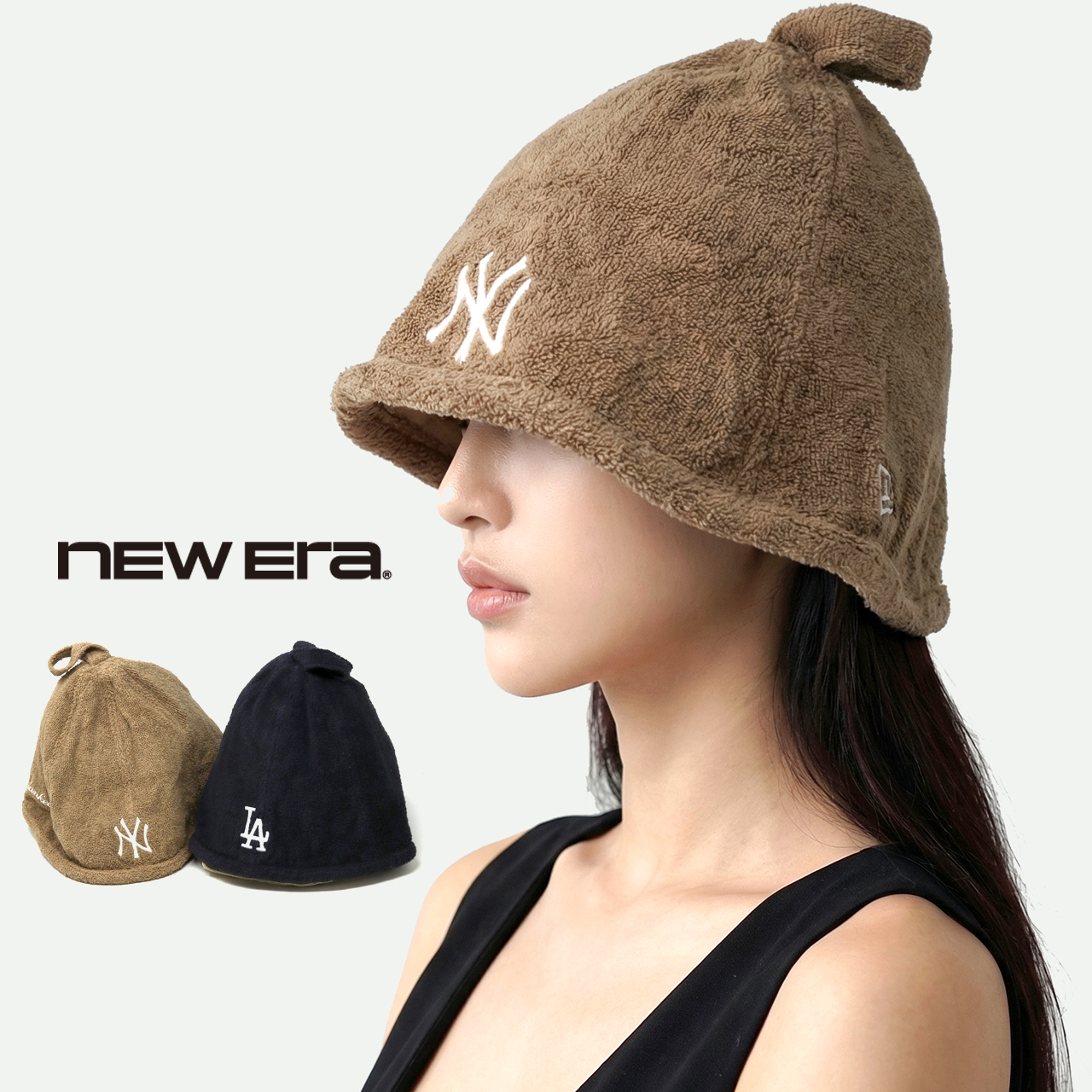 NEW ERA（ニューエラ） サウナハット パイル メンズ 帽子 温泉 サウナ
