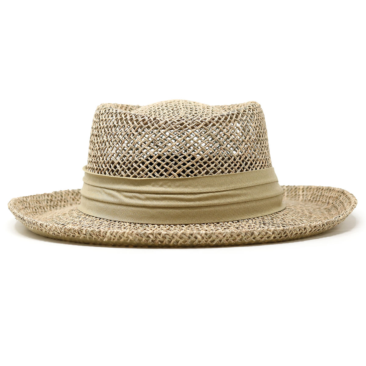 ポークパイハット メンズ 春夏 麦わら帽子 HENSCHEL ハット 大きい