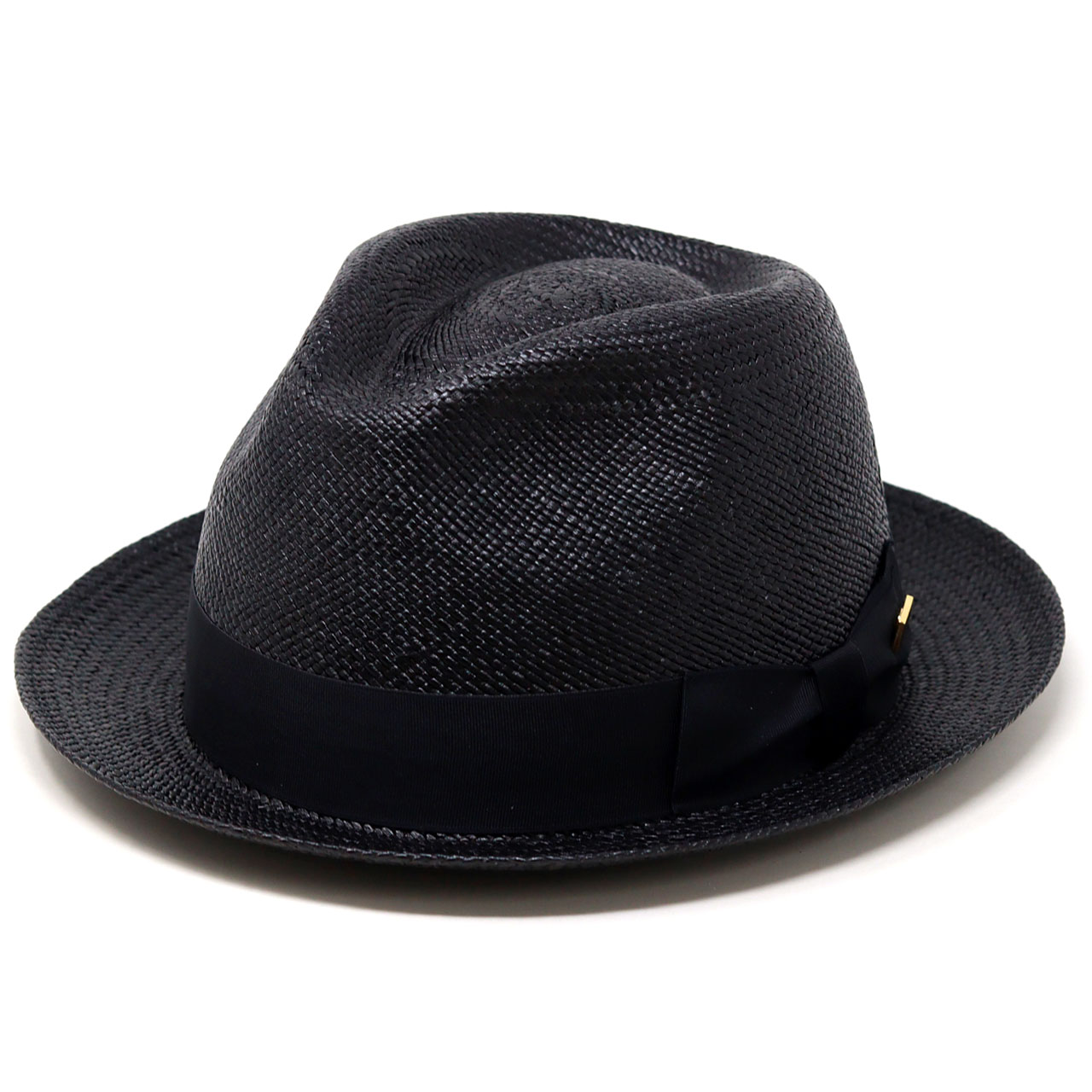 KNOX NEW YORK／パナマハット 59cm オフホワイト×ブラックリボン KNOX NEW YORK／パナマハット 59cm オフホワイト×ブラックリボン