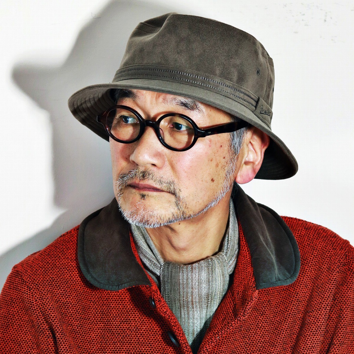 【美品】ベレー帽 ブラック　ボルサリーノ Borsalino ボルサリーノ ロングセラー サハリHAT