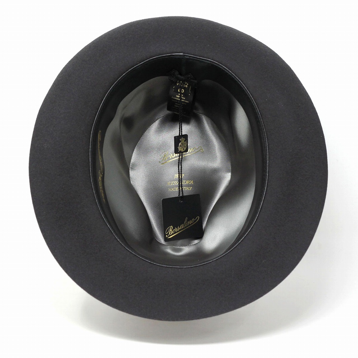 Borsalino ボルサリーノ ハット メンズ ウール ラビットファー