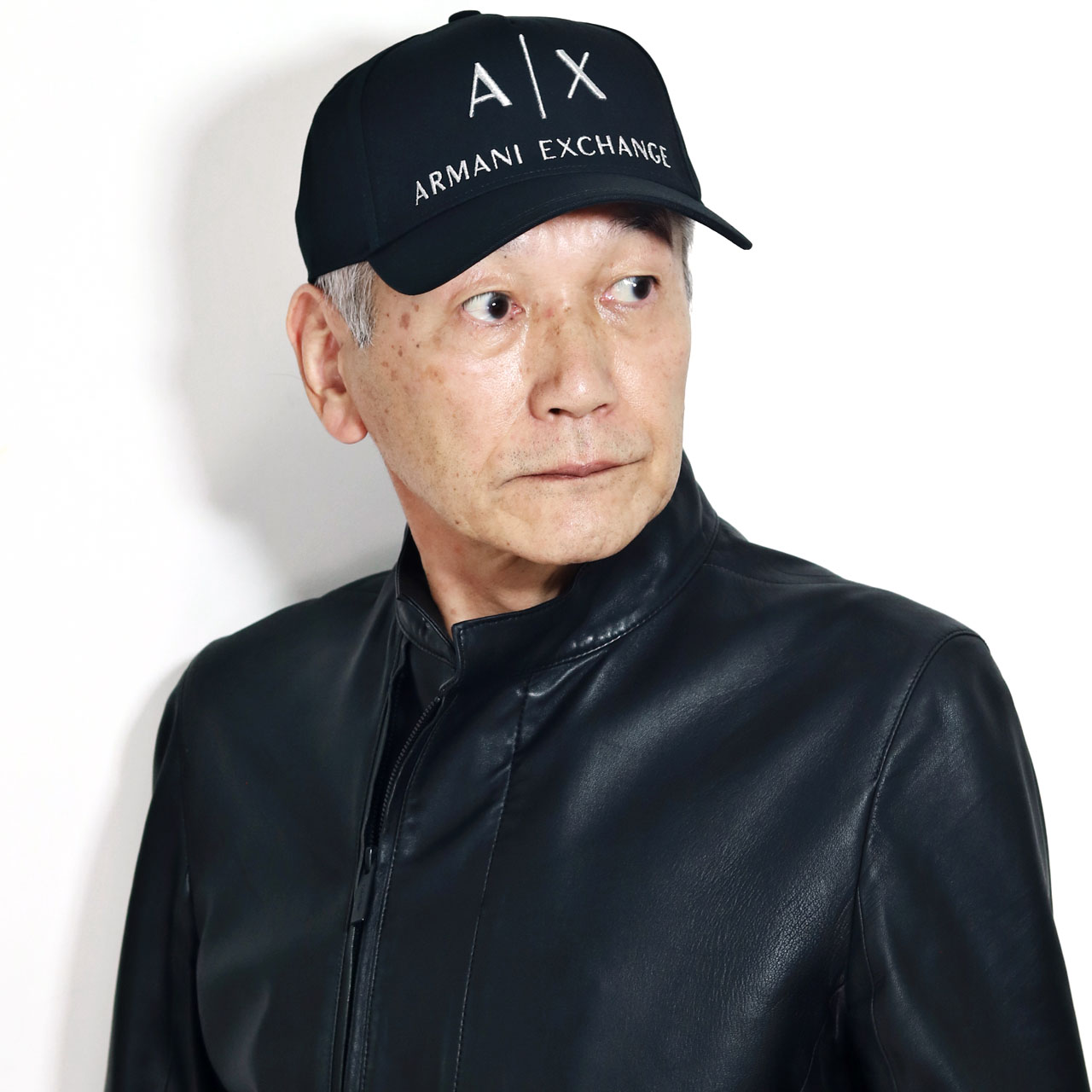 ARMANI EXCHANGE アルマーニ ロゴ 刺繍 キャップ 送料無料 A|X