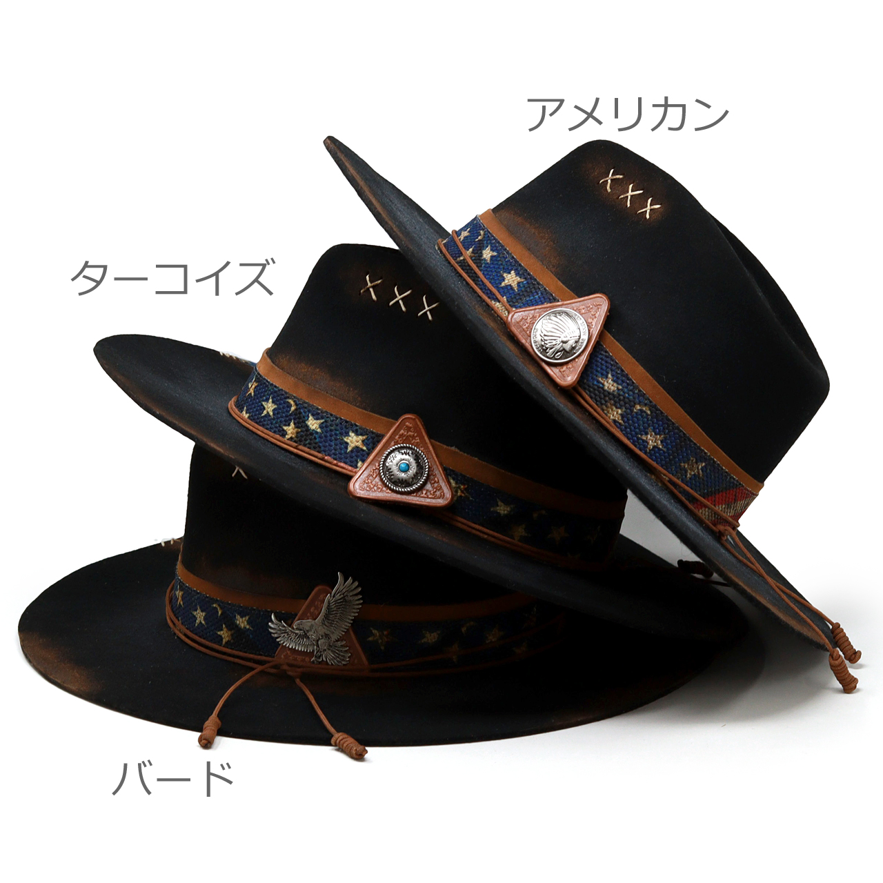 challenger ウール フェルトハット クラッシャブル＆ロールアップ ウールフェルト ハット（オリーブ