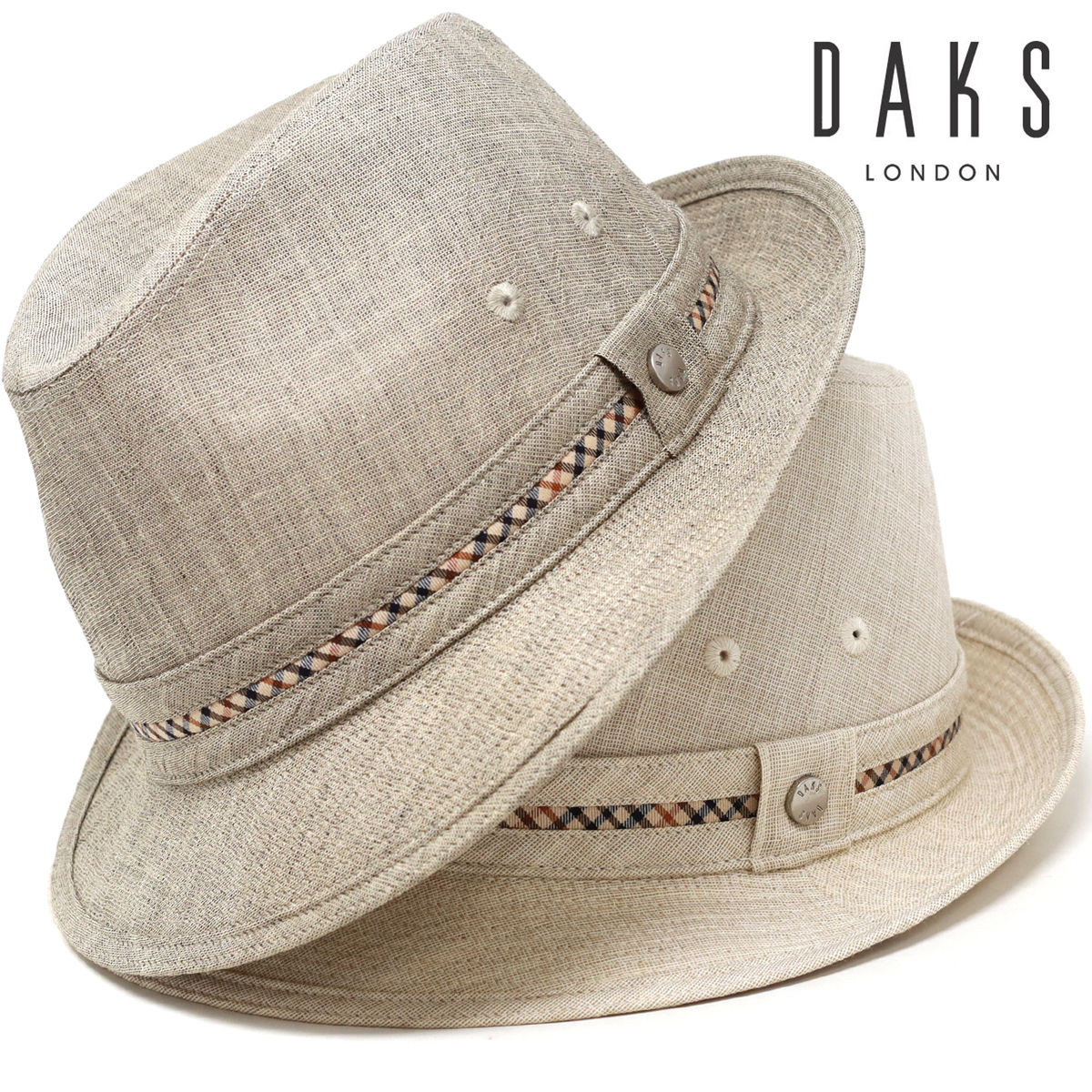 ニューレスコー ハット DAKS メンズ ハット ブランド 中折れ帽子