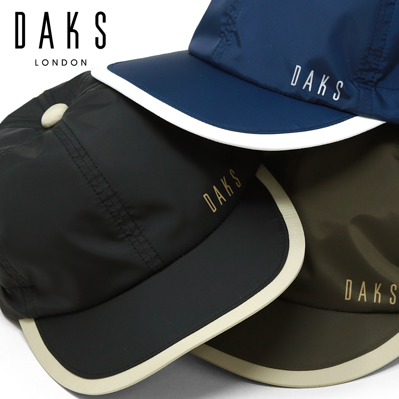 DAKS ダックス キャップ 春夏 日よけ 紳士 帽子 ベースボール