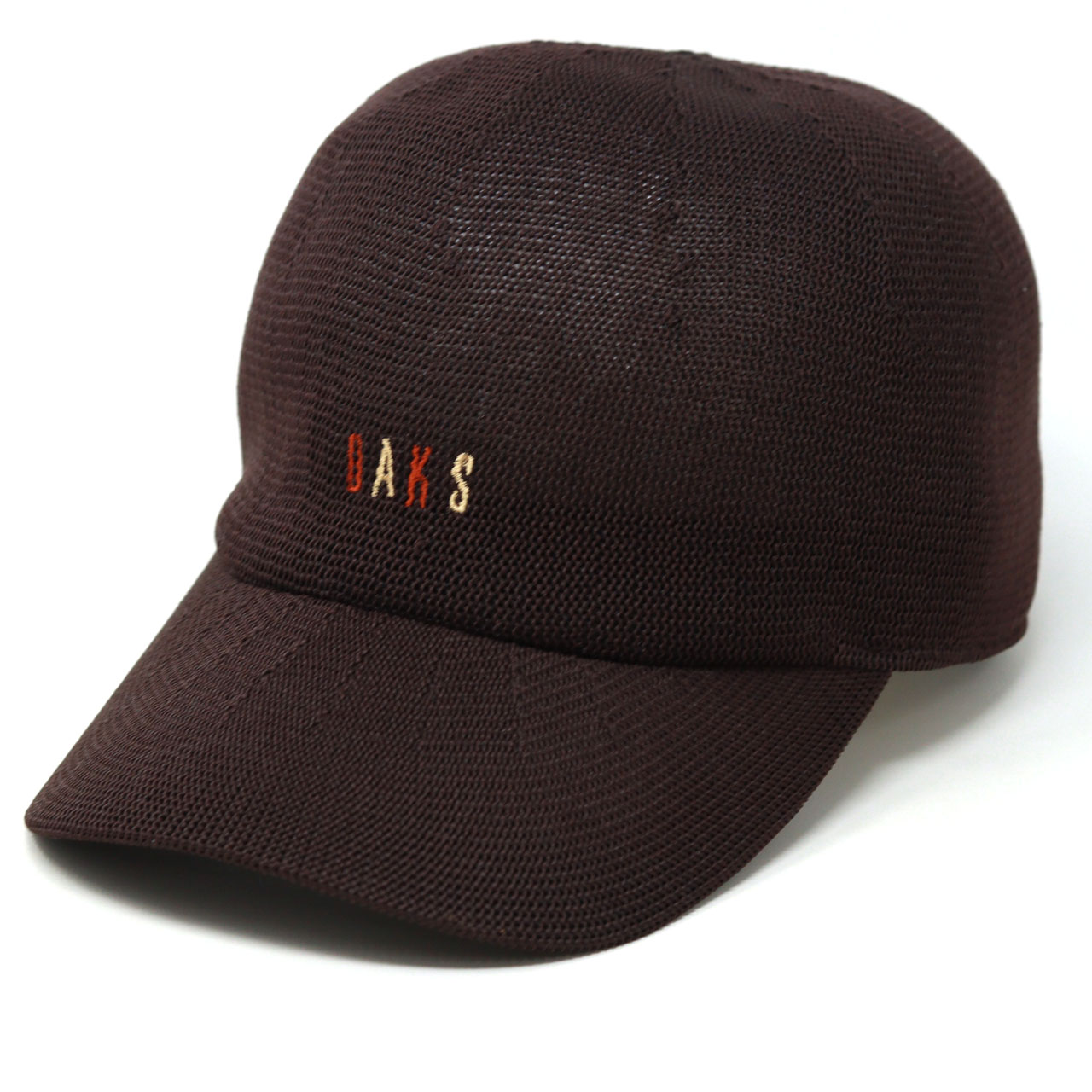DAKS（ダックス）●ブラウンヘレナナチュラルラピアサンキャップ DAKS キャップ ブランド メンズ メッシュ 通気性が良い