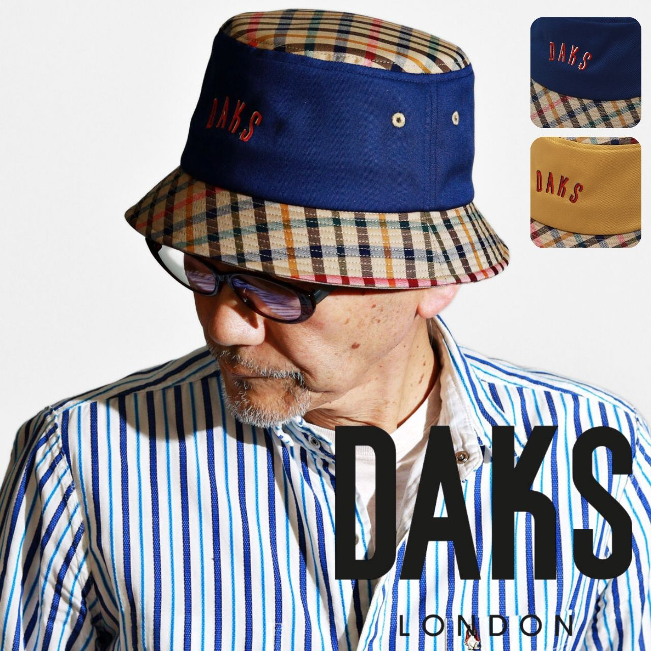 DAKS（ダックス） バケットハット 帽子 メンズ 春夏 ハット ブランド