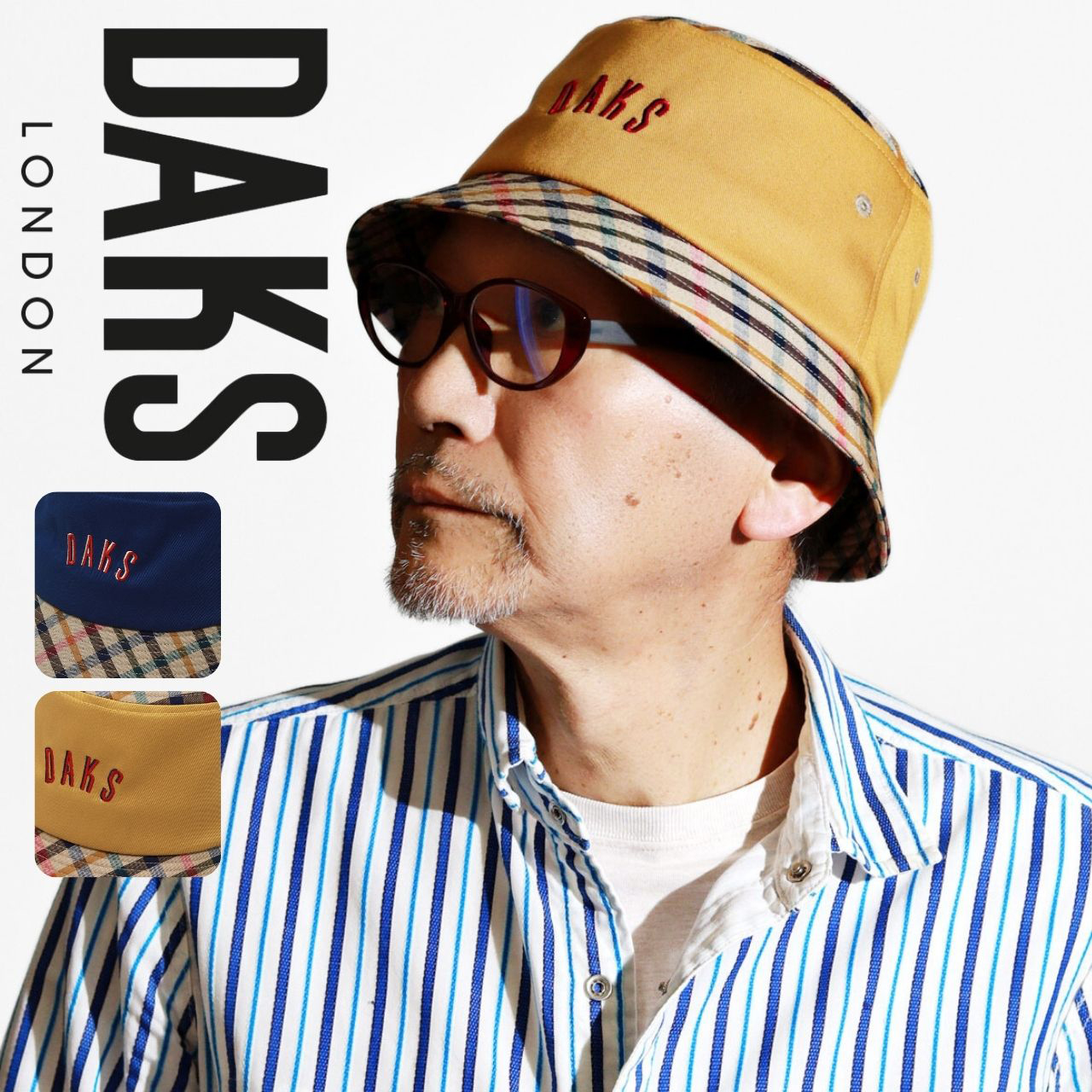 DAKS（ダックス） バケットハット 帽子 メンズ 春夏 ハット ブランド