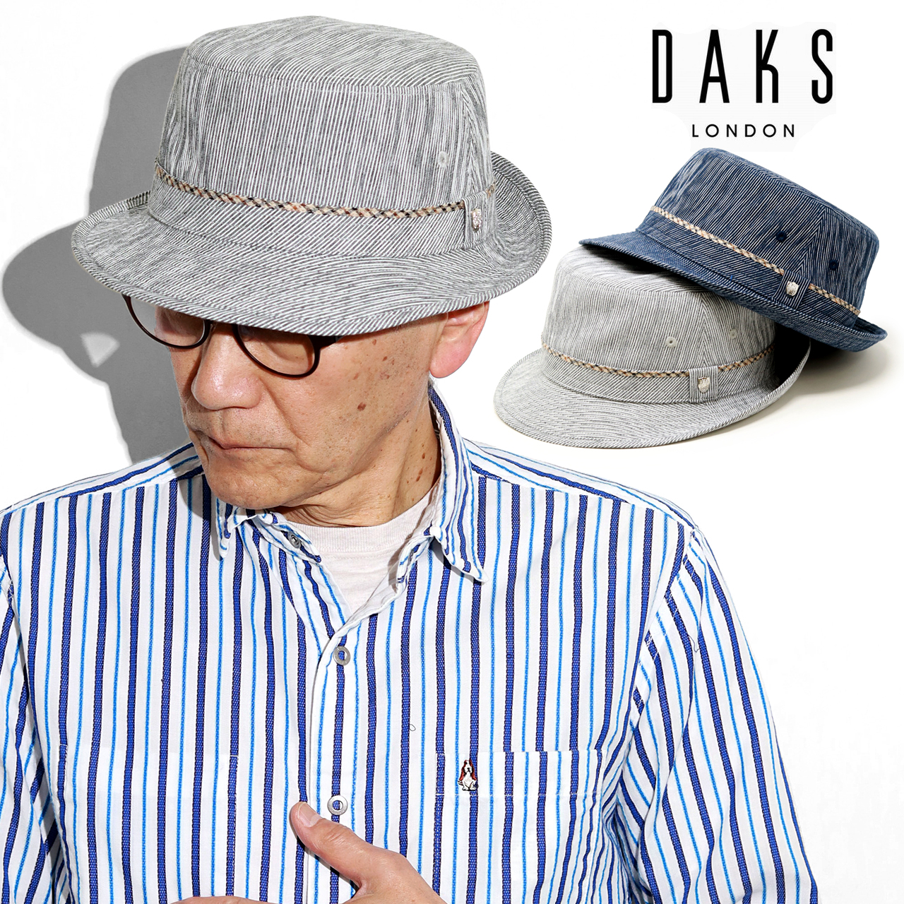 ハット DAKS アルペンハット 父の日 ギフト 春夏 小さいサイズ 帽子 大きいサイズ ダックス ...