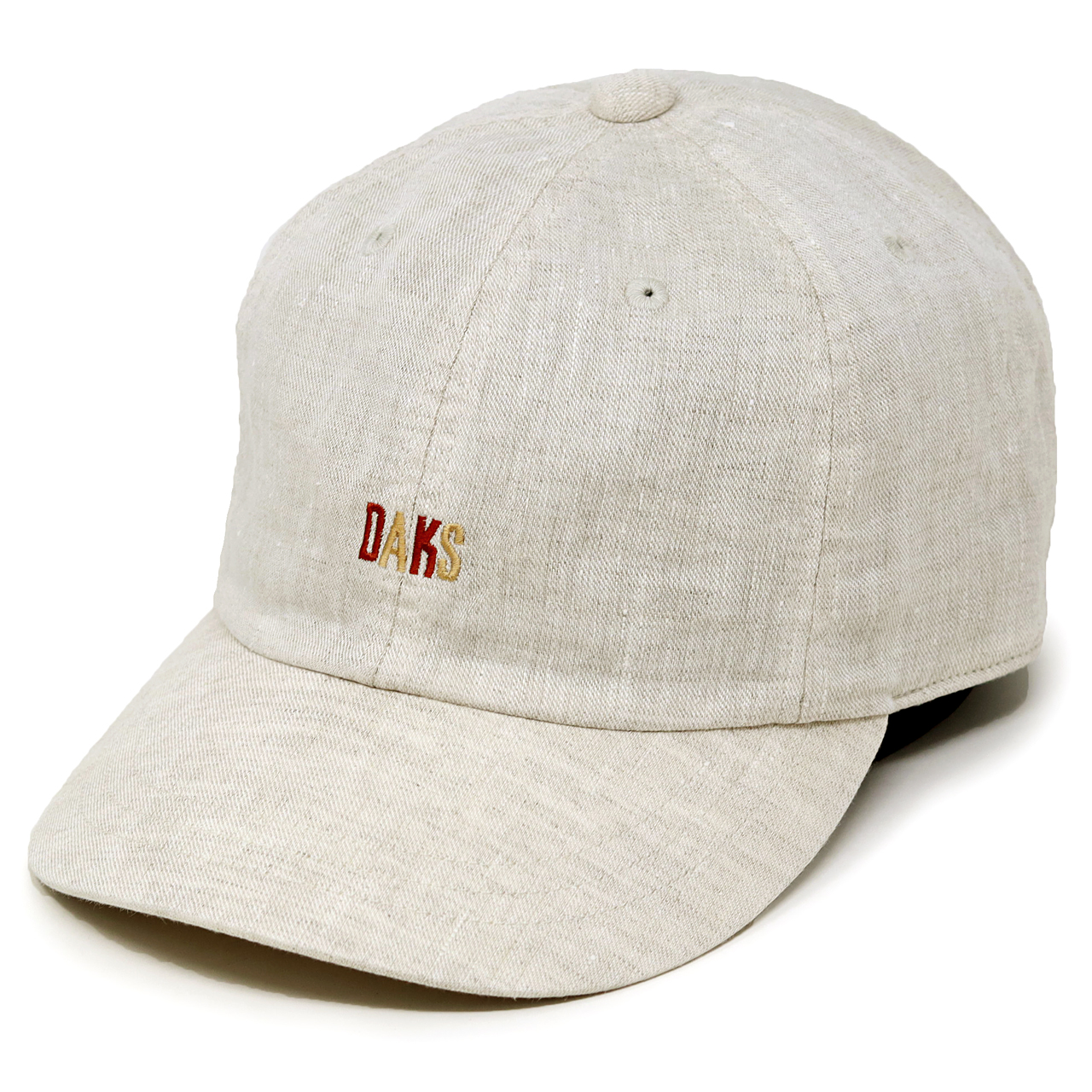 DAKS（ダックス） 麻 キャップ 涼しい 帽子 メンズ 送料無料 リネン