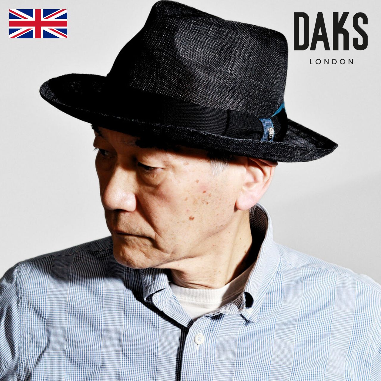 【超特価sale開催】  希少✨40周年記念モデル帽子 hat daks ダックス パナマ メンズ 帽子