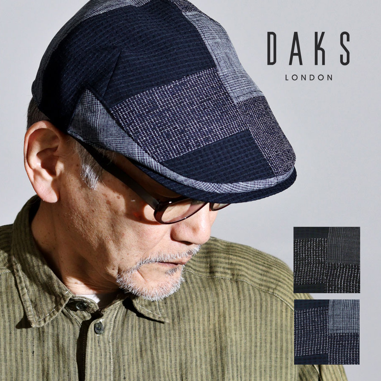 DAKS（ダックス） ハンチング帽 夏 メンズ 帽子 大きいサイズ メンズ