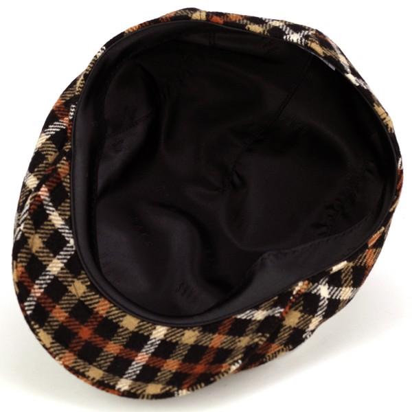 DAKS（ダックス） ハンチング ウールタータン 秋冬 メンズ 帽子