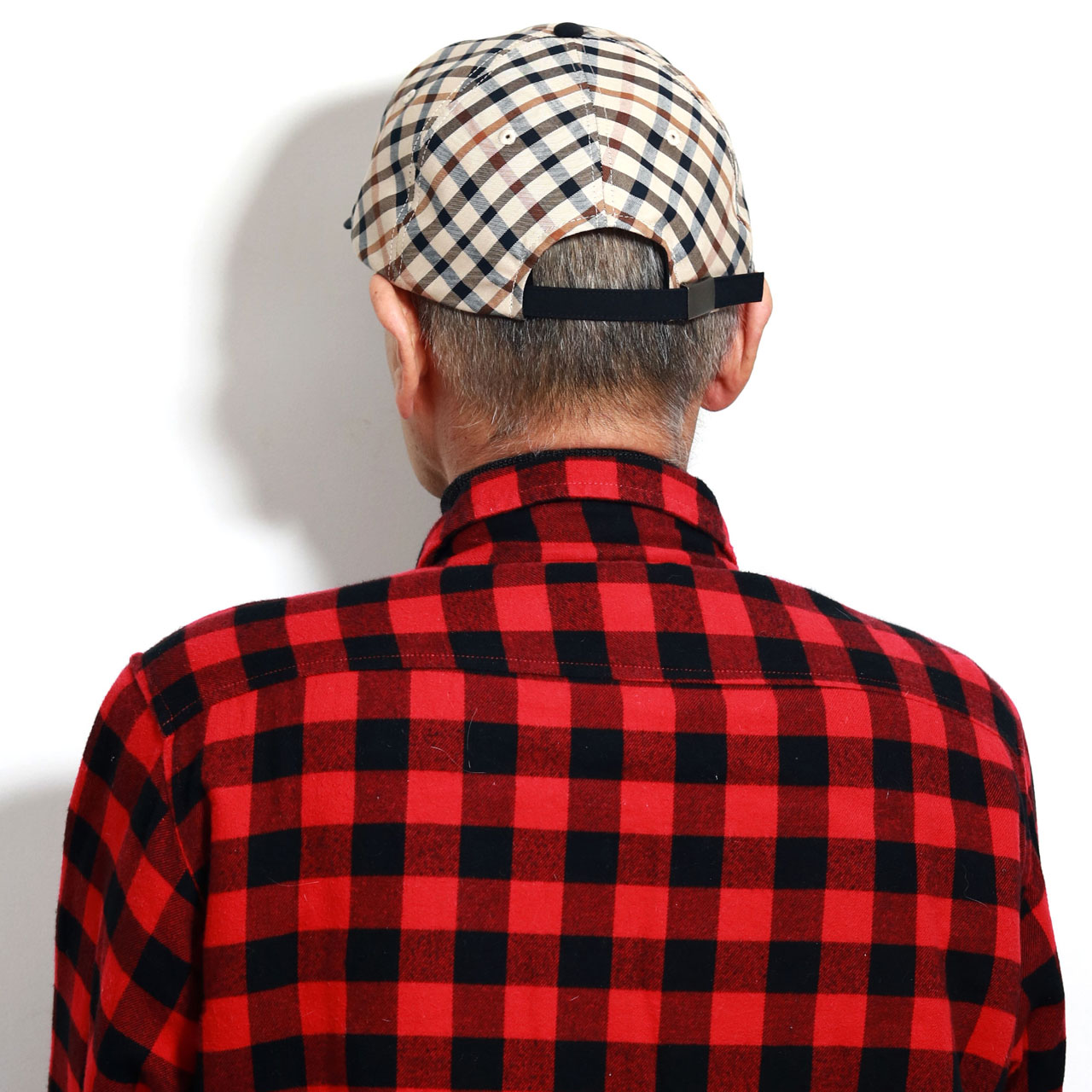 DAKS ダックス セットアップ チェックブラウン DAKS ダックス