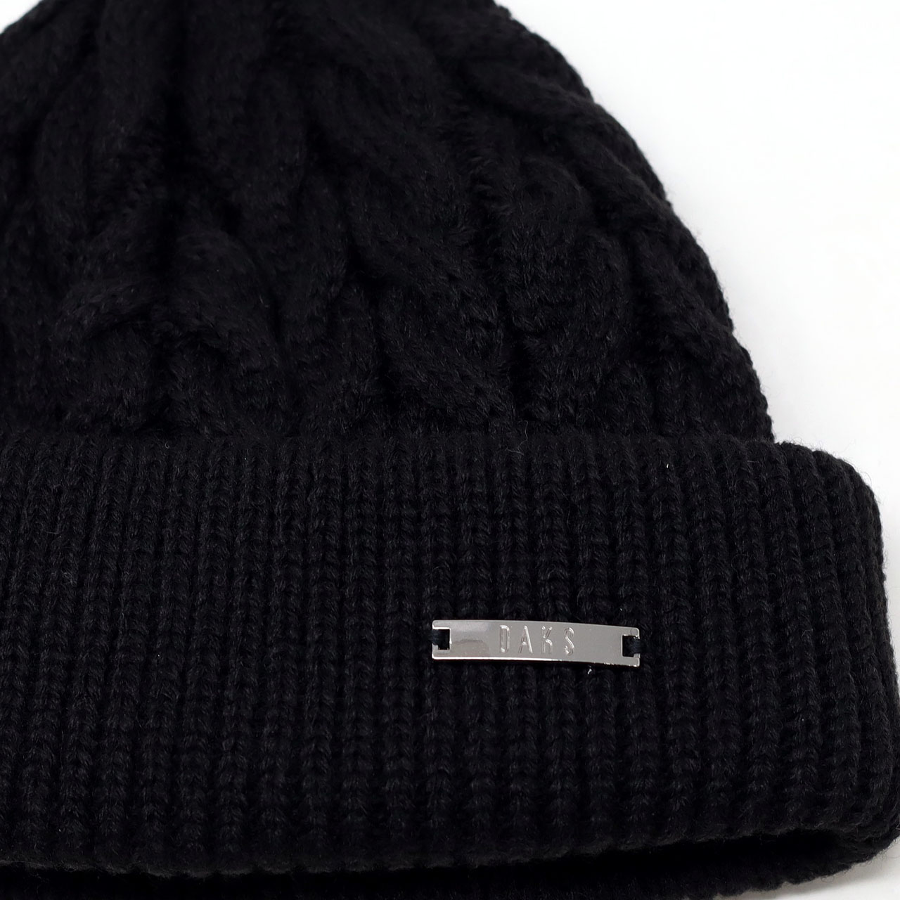 DAKS ニット帽 ダックス メンズ ショートワッチ 冬 帽子 ブランド 