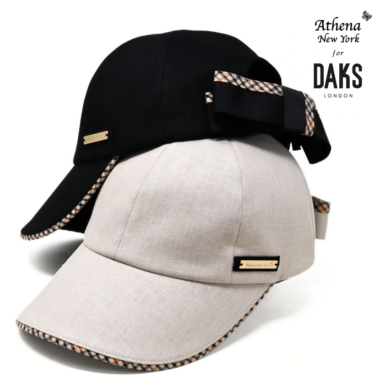 DAKS（ダックス） アシーナニューヨーク バックリボン キャップ ハウス