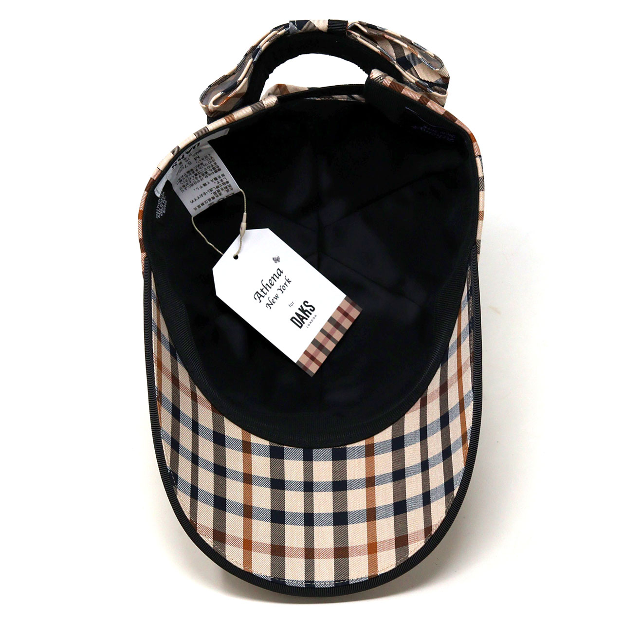 DAKS（ダックス） DAKS Athena New York キャップ ハウスチェック