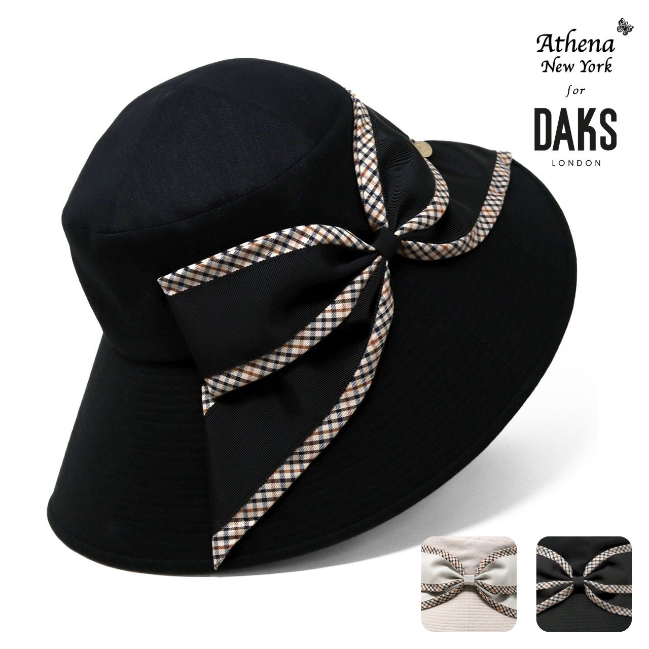 DAKS（ダックス） DAKS Athena New York つば広 ハット レディース
