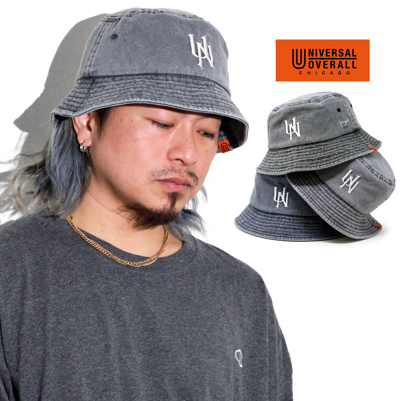 UNIVERSAL OVERALL ハット 帽子 ユニバーサル オーバーオール UNIVERSAL OVERALL ハット 帽子 ユニバーサル オーバーオール
