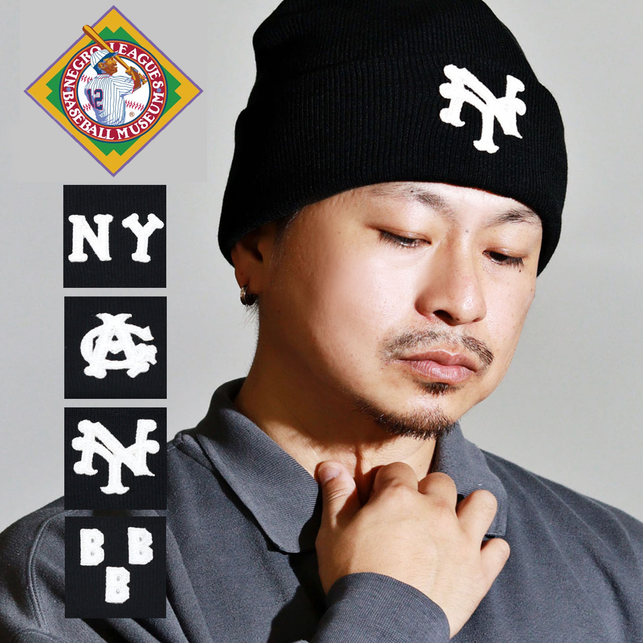 ビーニー ニット帽 メンズ レディース NLBM ブランド ニットキャップ