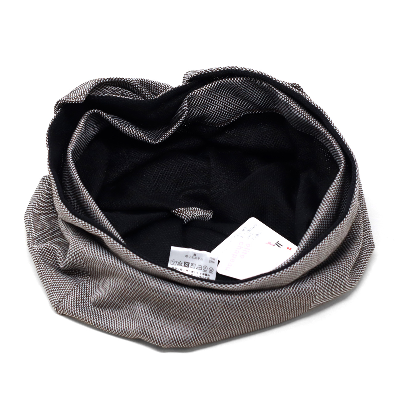 婦人 エスニック ターバン レディース 帽子 白髪かくし 麻 春 夏