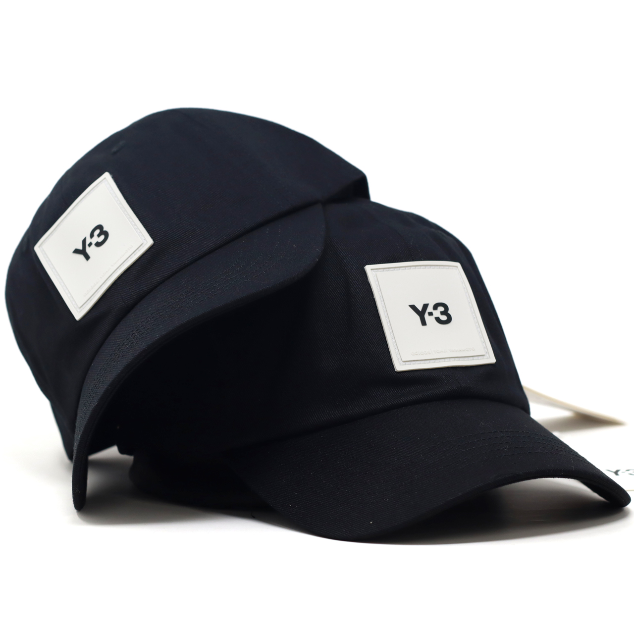 Y-3 キャップ SQL ロゴ ワイスリー ラバーロゴキャップ YOHJI 