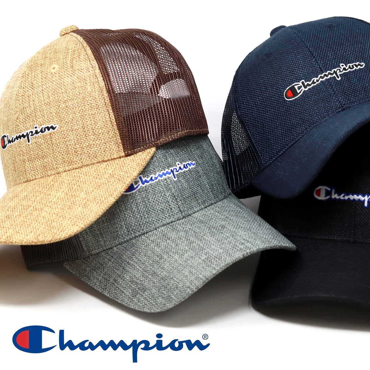 メッシュキャップ メンズ ブランド champion キャップ メンズ 洗える 帽子 チャンピオン 涼しい帽子 吸汗速乾 日よけ帽子 日除け帽子 キャップ レディース｜elehelm-hatstore｜02