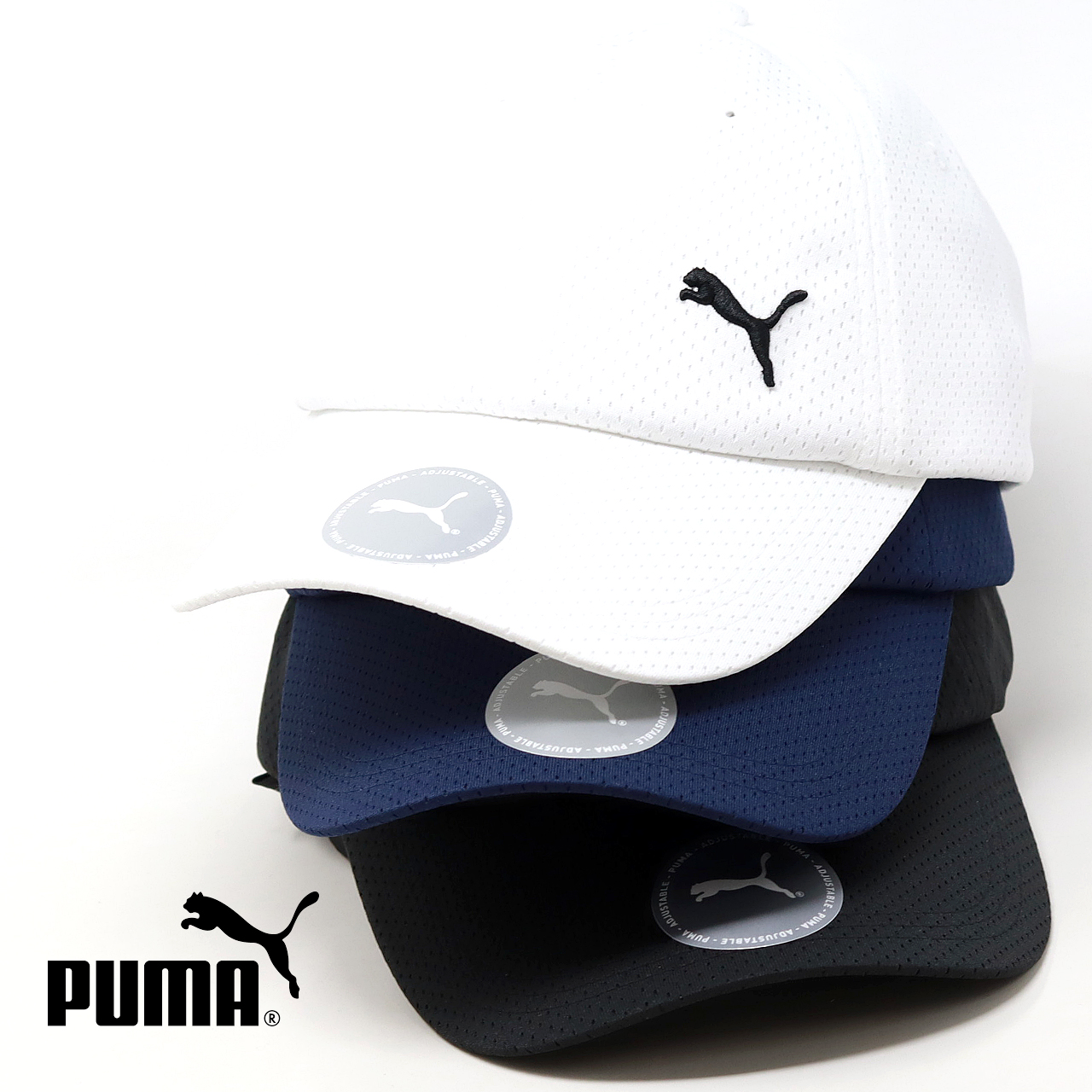 メッシュキャップ メンズ PUMA 日よけ帽子 柔らかいメッシュ 帽子 メンズ スポーツキャップ メンズ uvカット 女性帽子 深めのランニングキャップ｜elehelm-hatstore｜02