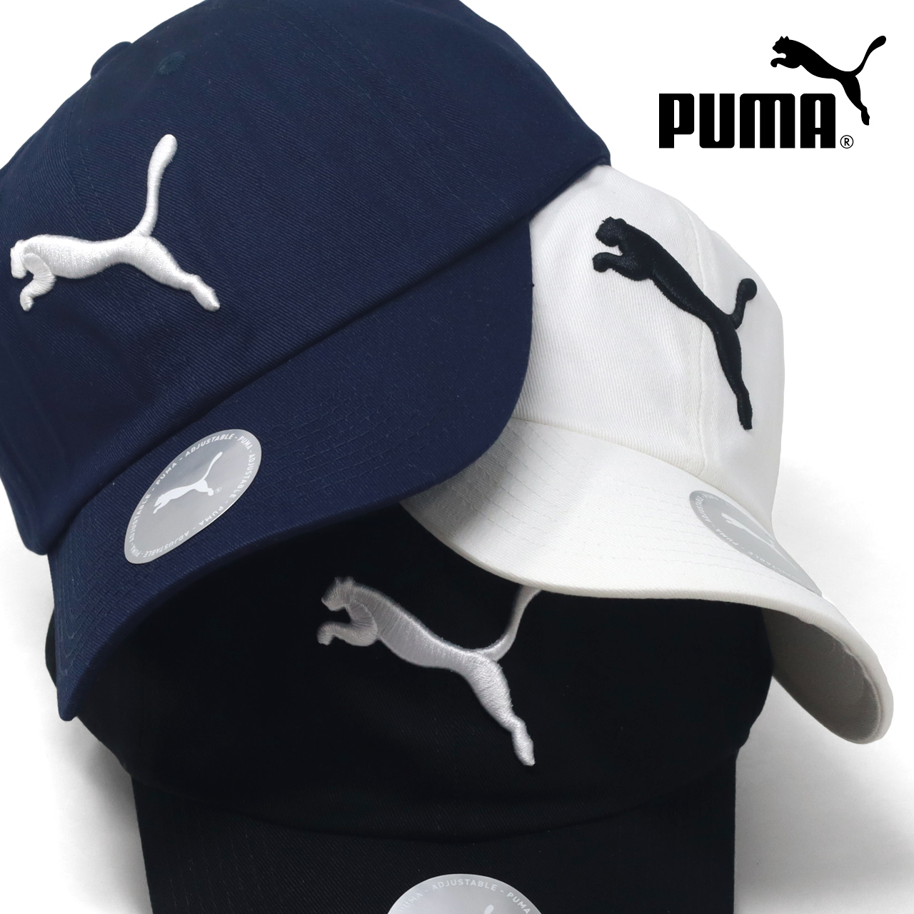 キャップ レディース 紫外線対策 帽子 PUMA コットン100 手洗い可 メンズ cap 兼用 誕生日 ギフト プレゼント プーマ スポーツ カジュアル 日よけ 暑さ対策｜elehelm-hatstore｜02