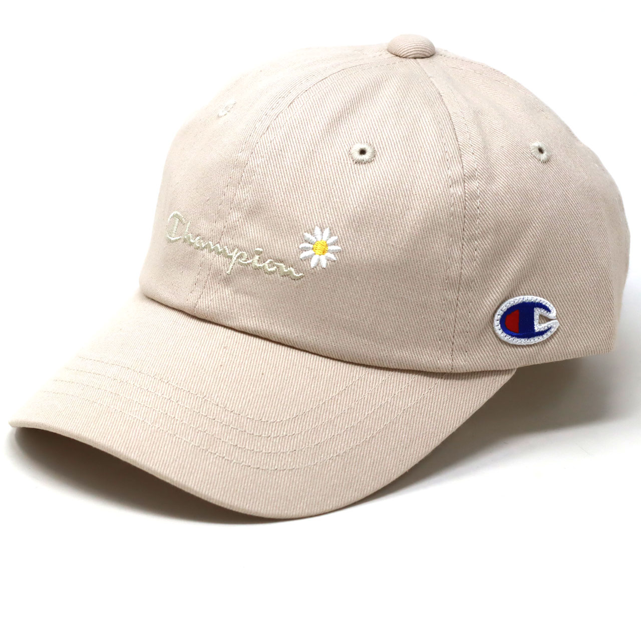 キャップ キッズ 子ども用 Champion キッズサイズ フラワー