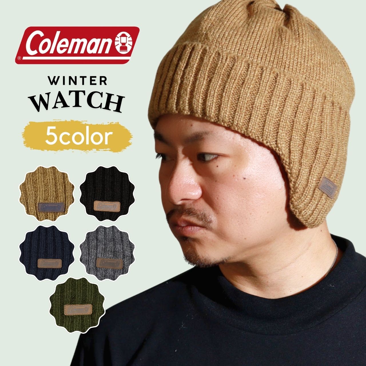 Coleman（コールマン） レディース ニット帽 ウィンターワッチ メンズ