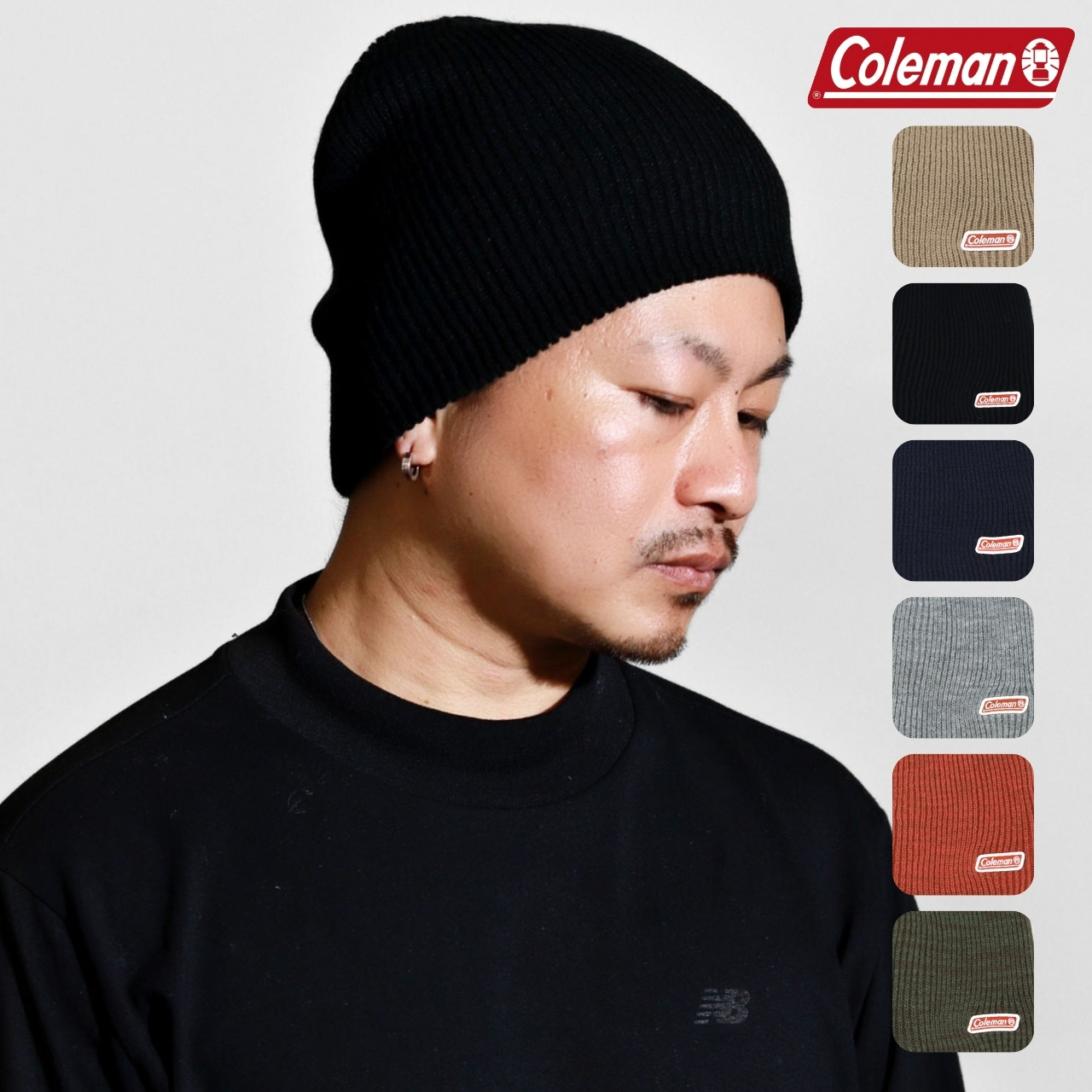 Coleman（コールマン） ニット帽 メンズ 帽子 アクリル 男女兼用 秋冬