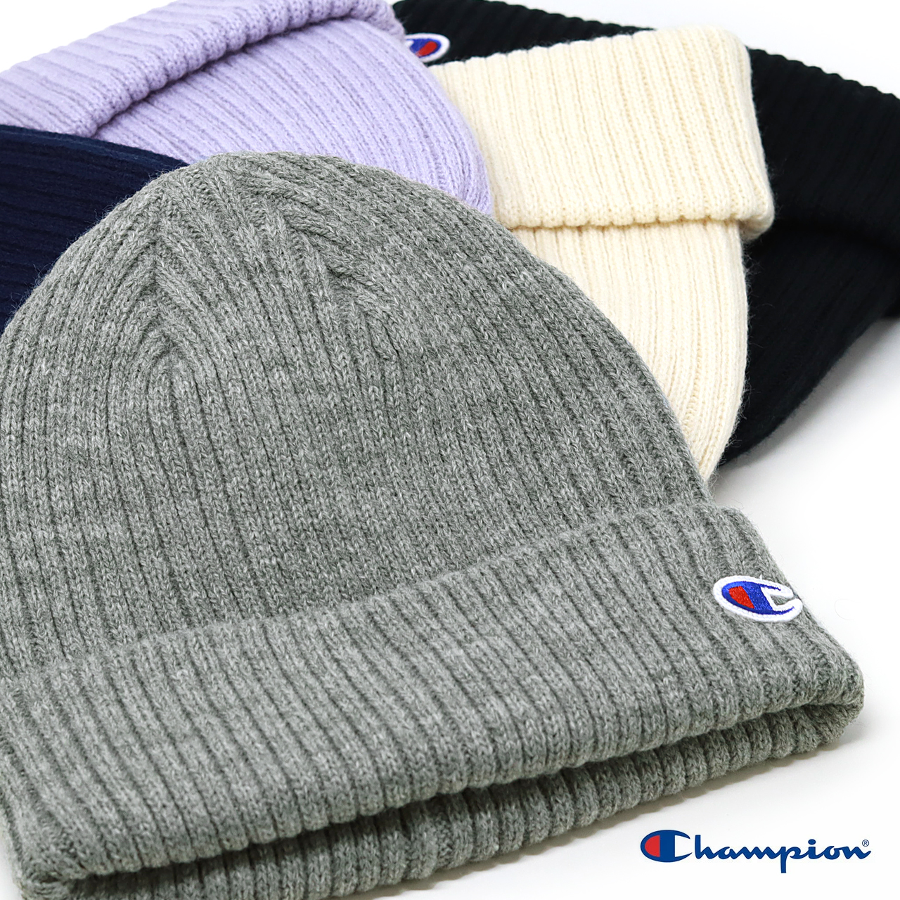 Champion（チャンピオン） ニット帽 秋冬 レディース 帽子 洗える