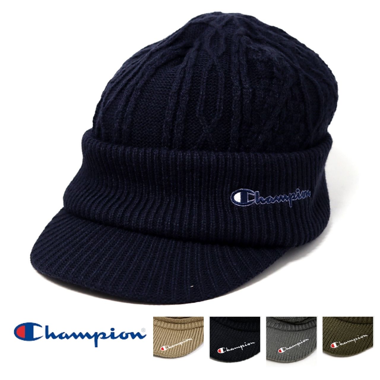 Champion（チャンピオン） ニット ワークキャップ メンズ レディース 