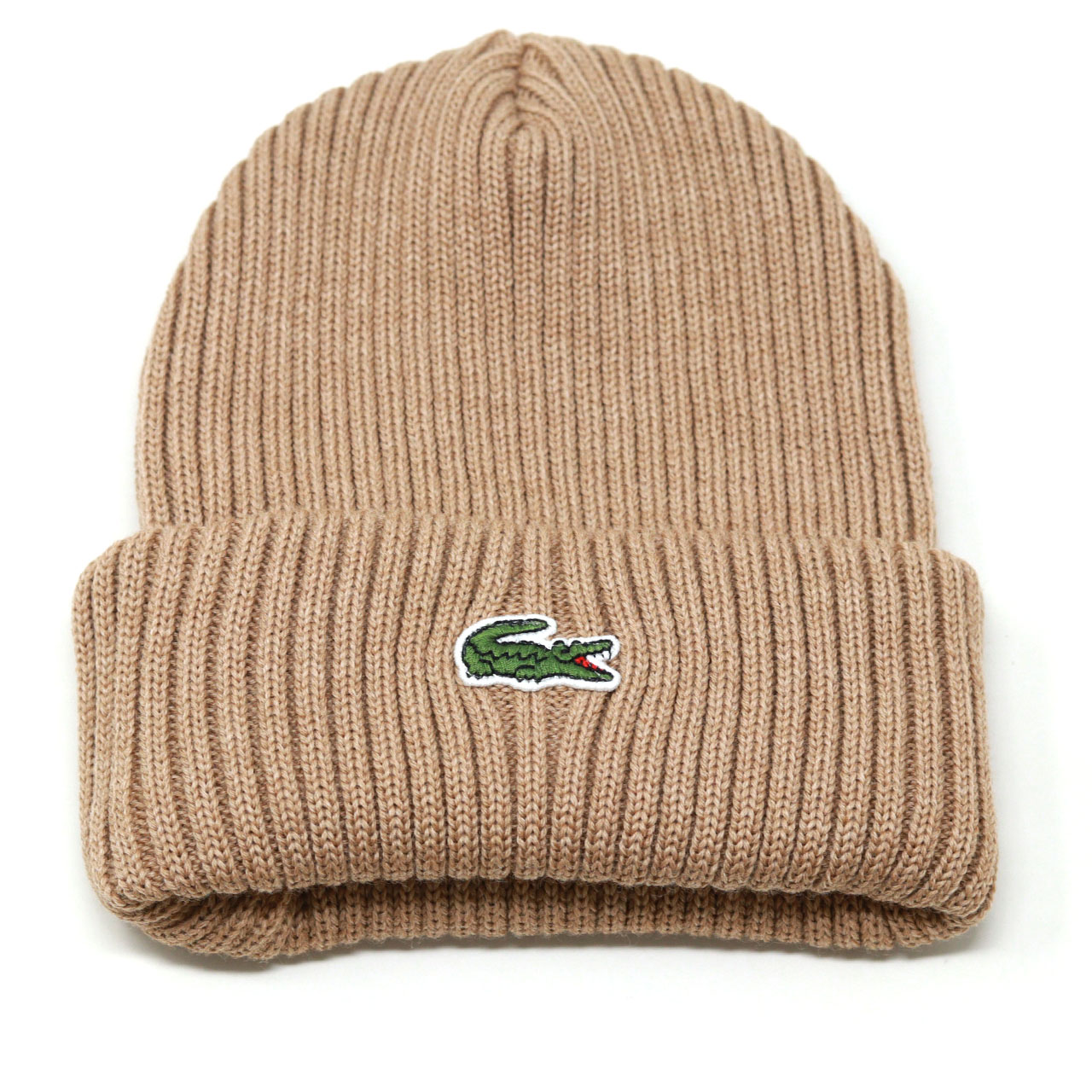 LACOSTE ラコステ メンズ ニット帽 ウール100 レディース 帽子