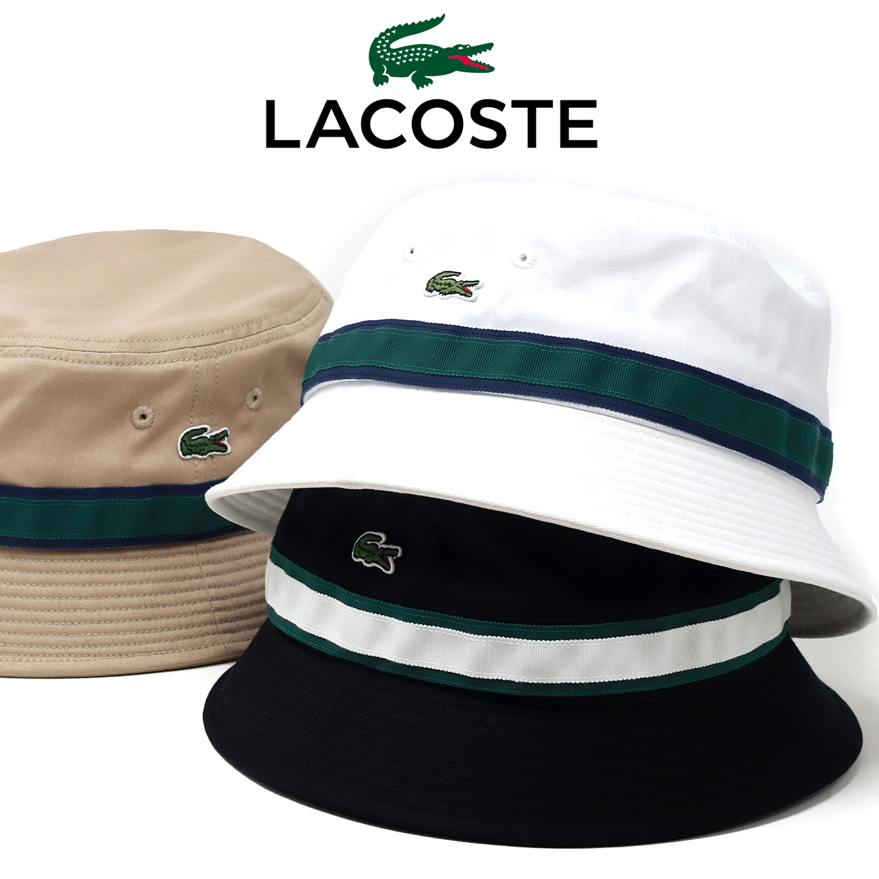 LACOSTE メンズサファリ、バケットハットの商品一覧｜帽子｜財布、帽子