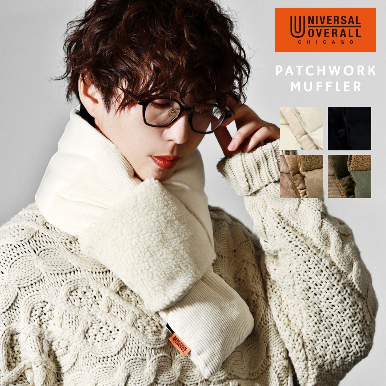 UNIVERSAL OVERALL（ユニバーサルオーバーオール） マフラー メンズ
