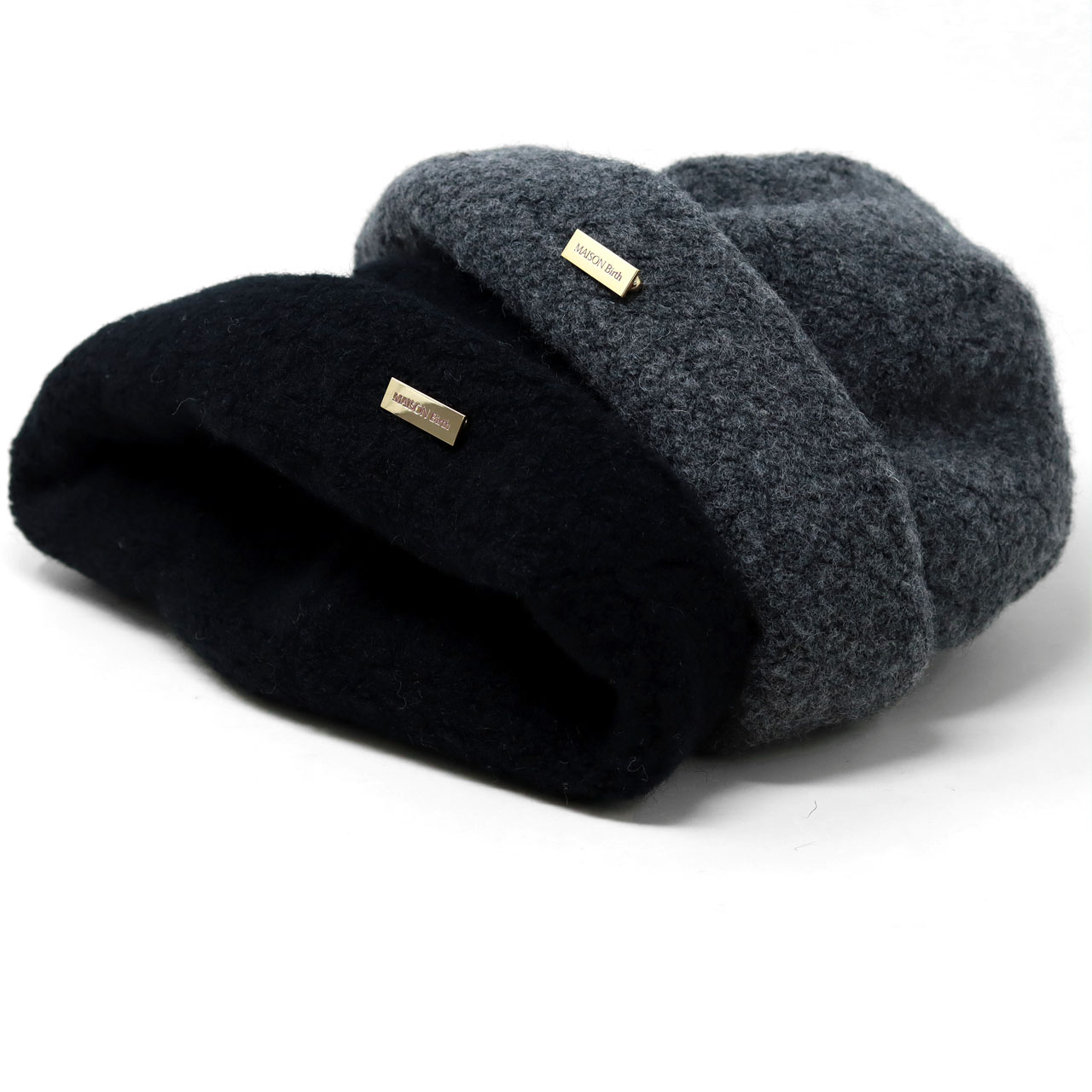 MAISON Birth（メゾンバース） ニット帽 レディース ニットワッチ 尾州